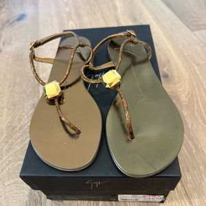 Giuseppe jeweled sandal